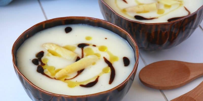 receta ayurveda crema de esparrago blanco temporada