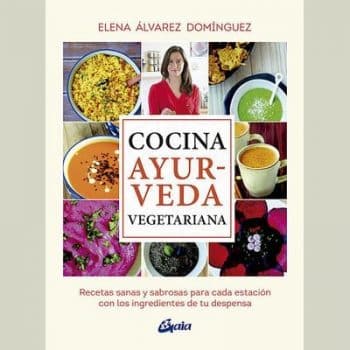 Portada del libro Cocina Ayurveda Vegetariana.