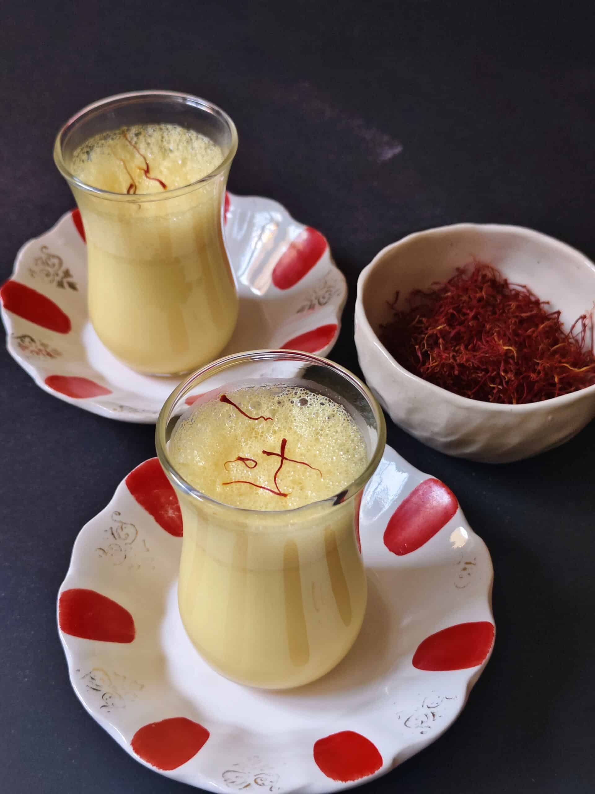 receta ayurveda para levantar el ánimo con azafrán