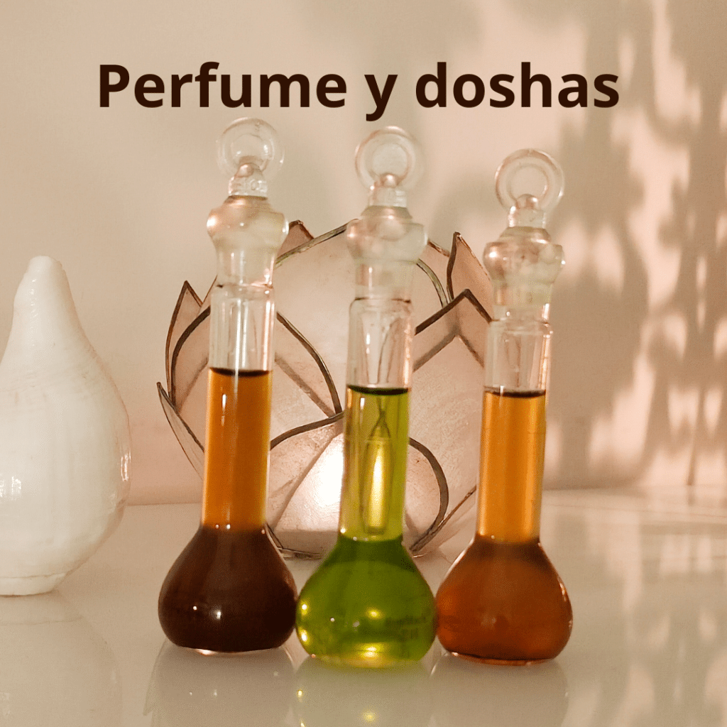 perfume y doshas olor ayurveda