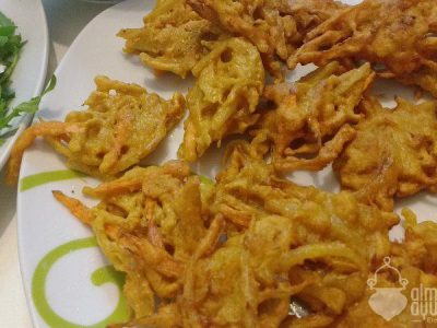 pakoras de verduras