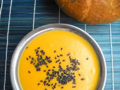 crema de calabaza especiada Ayurveda receta