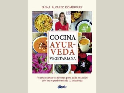Portada del libro Cocina Ayurveda Vegetariana.